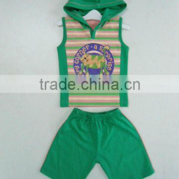 Hoodies with Shorts Set