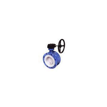 900lb 72 inch Off-Set Flanged Butterfly Valve For Gas , FIRE PROOF