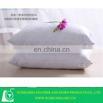 new style for adult products 80% white duck down cotton pillow