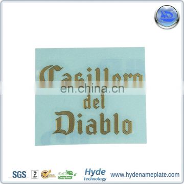 Electroforming Thin Nickel Label