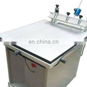Manual flat silkscreen printing table printer