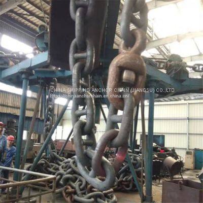 122mm Nantong Open Link Anchor Chain For Sale