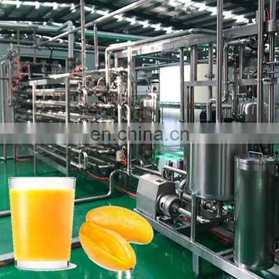 Automatic Machine Equipment to Make Mango Juice Mango Pulp Processing