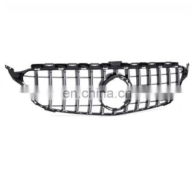 AMG/GT/DIAMOND Front Grill for Mercedes Benz C Class W205 C200 250 2015-2018 C63