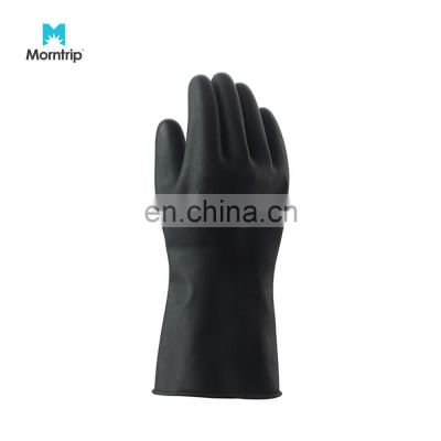 Morntrip Waterproof Industry Household Rubber Powder Free Glove Nitrile Work Lab Gloves