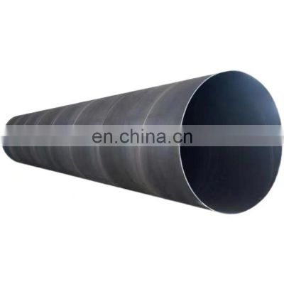 Thick Steel Tube Carbon Steel Pipe Helical Seam Spiral Welded Steel Pipe Used For Oil And Gas Pipeline