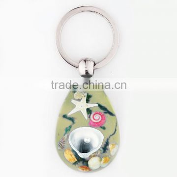 2016 new lovely promotion gift real sealife keychain
