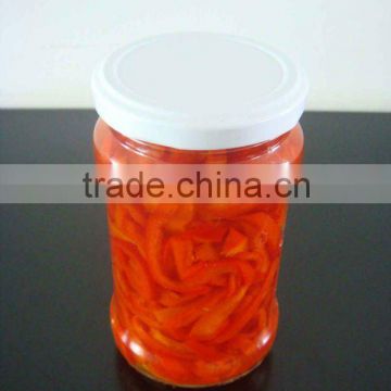Canned red pepper with high quality
