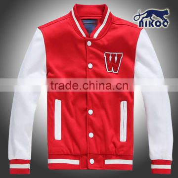 New Arrival Fashion Cotton Letterman Varsity Jackets With Chenille Patches