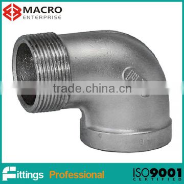 Stainless Steel 304/316 Street Elbow with BSPT/NPT Threads