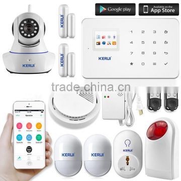Euro hot KERUI G18 with gas safty device home gsm security system