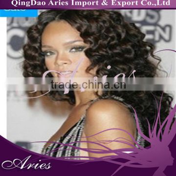 Beauty Curly Wigs For Black Women, Brazilian Curly Hair Front Lace Wigs
