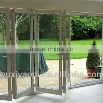 22mm Tempered Glass Sliding Commercial Door With Best Quality