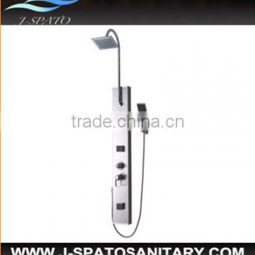 China manufacturer hot sale european design hanging stainless steel electric shower with MP3 function