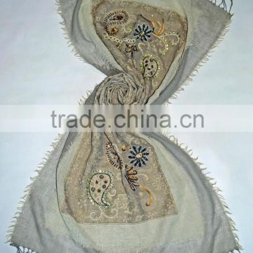 beaded woolen shawls