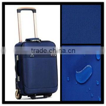 600D 100% polyester waterproof oxford luggage material
