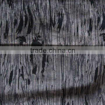 100%cotton printed velvet fabric for garment