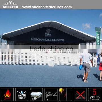 10x30m Popular selling steel frame structures arch Tent for Exhibition