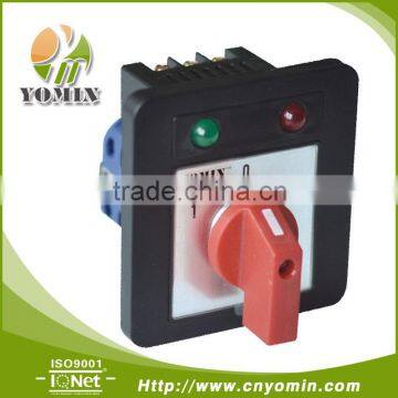 32A 3-CELL 3POS Indicated Device Switch(1-0-2 switch )