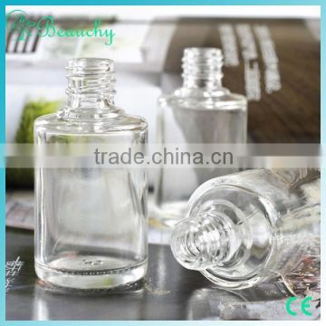 2015 alibaba china 15ml round and square glass nail polish bottles for sale