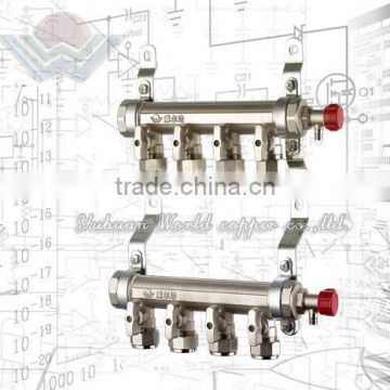 Brass hydraulic manifold