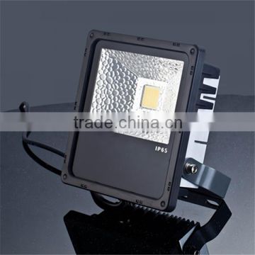 CE & ROHS Die-casting aluminum casing and high intensity toughened glass cover led flood light 30w