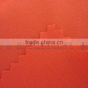 red high stretch plain pongee fabric TPU bonded fabric