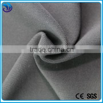 polyester spandex good stretch thin stripes fabric for trousers