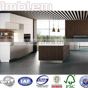 2016 simple style laminate kitchen cabinets