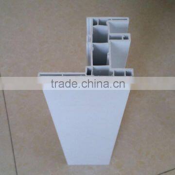 ISO9001 Quality Standard pvc window UPVC profile 4 chambers sliding plastic extrusion profile