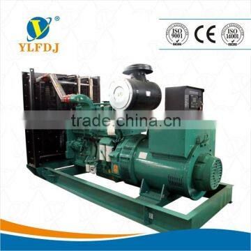 300KVA/250KW open type turbocharging diesel generator set with Cummins engine .low price, hight quality