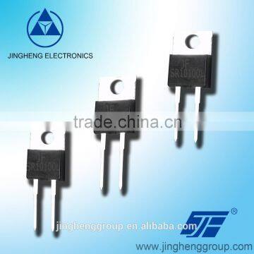 SR10100L Low VF Schottky Diode with TO220 package