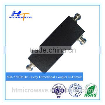 698-2700MHz 5/6/7/ 8 /10 /15/ 20/30dB RF N Female Connector Directional Cavity Coupler