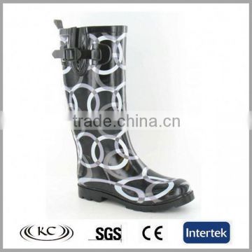 best selling black ring fashion cheap gumboots