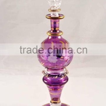 Glass Handmade Egyptian Perfume Bottle