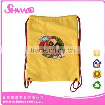 Customized Logo Branded Promotional Drawstring Bag backpack