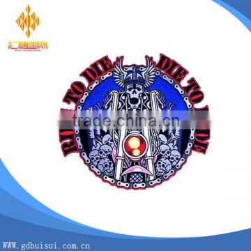 Top sale cheapest custom various skull patch with evil man shape