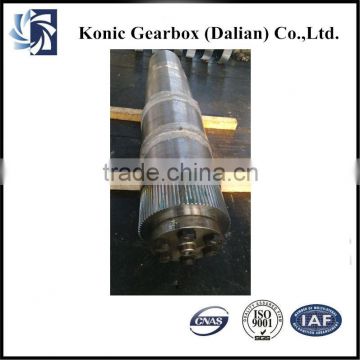 High quality OEM double transmission helical gear shaft with reasonable price