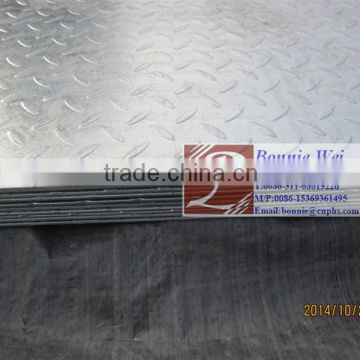 High quality galvanized Ear Drop Pattern plate
