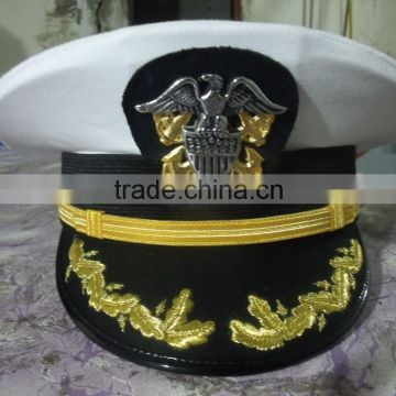 US Navy Captain Officer Peaked Cap