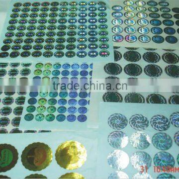 Low price custom transparent sticker PE/PET self-adhesive stickers and labels