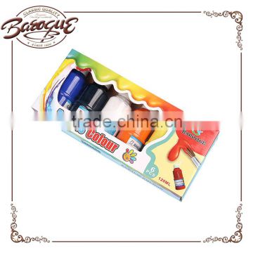 wholesale acrylic paint 6 colors, acrylic color set, china art supplies acrylic paint, acrylic paint permanent