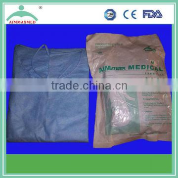 Hubei High Risk Reinforced SMMS Surgical Gown, EO Sterilized, AAMI 2