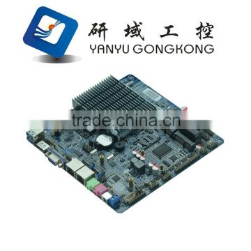 MINI ITX Motherboard with 7*USB/6*COM/VGA/LVDS,J1900 All in one mainboards