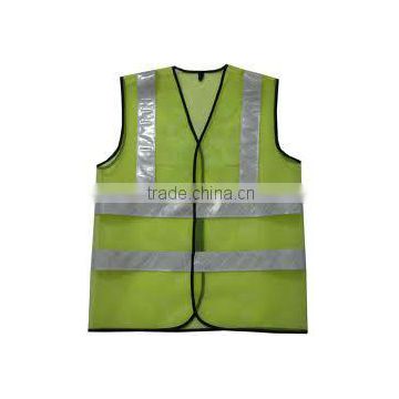 Safety Reflecting Vest with Eyelets and Reflective Tape