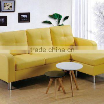 Hot Sale Cheap Price Small Leather Corner Sofa