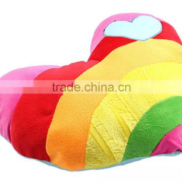 customized valentine cute comfortable stuffed plush heart pillow