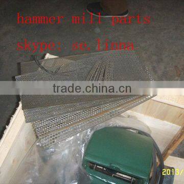 hammer mill parts sieve and knives on sale