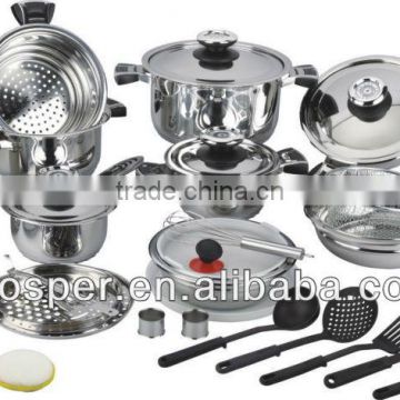 32pcs kitchen cookware sets