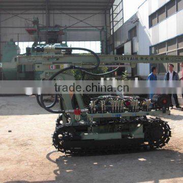 CTQ-D100YA1 hydraulic cralwer drilling rig